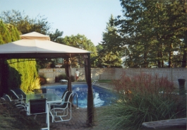 Pool Area - Back of House