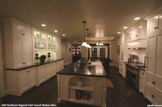 2012 NW Regional CotY Award Winner: Kitchen After universal design makeover